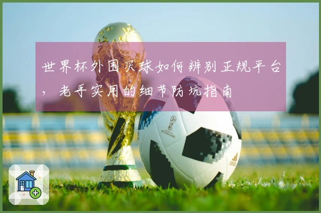 世界杯外围买球如何辨别正规平台，老手实用的细节防坑指南